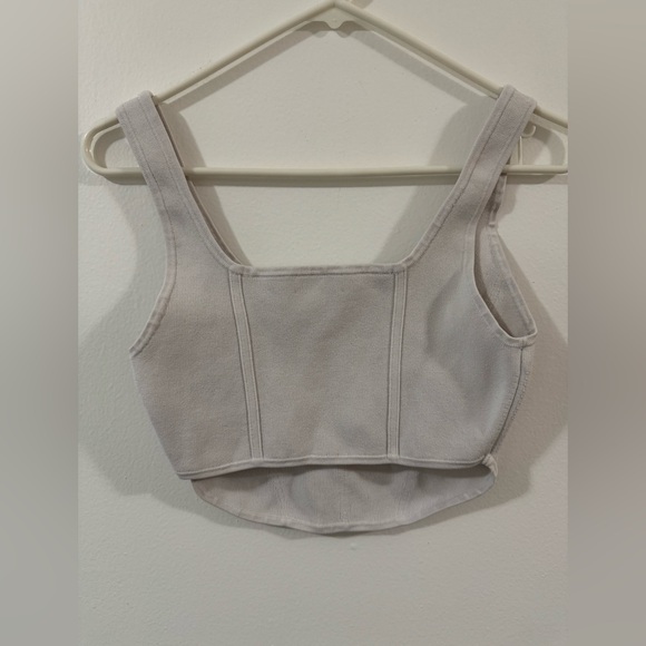 Aritzia Babaton Sculpt Knit Bustier Tank - Picture 3 of 7